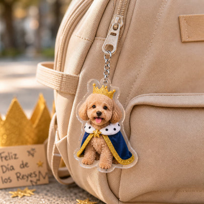 Llavero Personalizado de Perro con Foto en Metacrilato