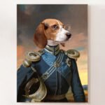 Retrato de perro gato El Oficia